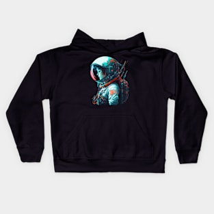 Woman Astronaut Kids Hoodie